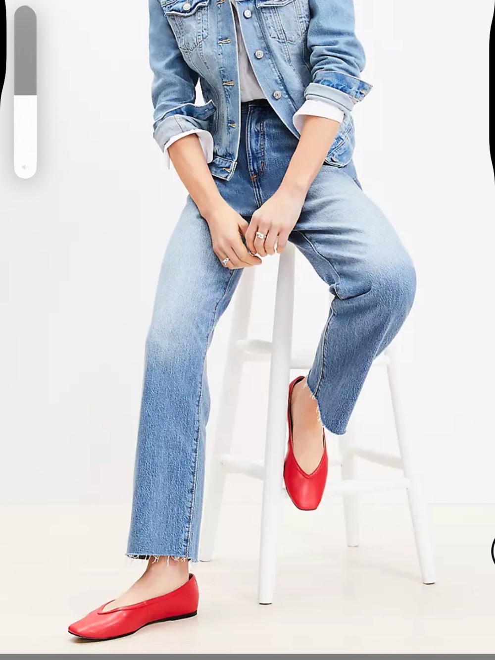 Cute!  Loft The Straight Jeans, High Rise   in Size 12/31.